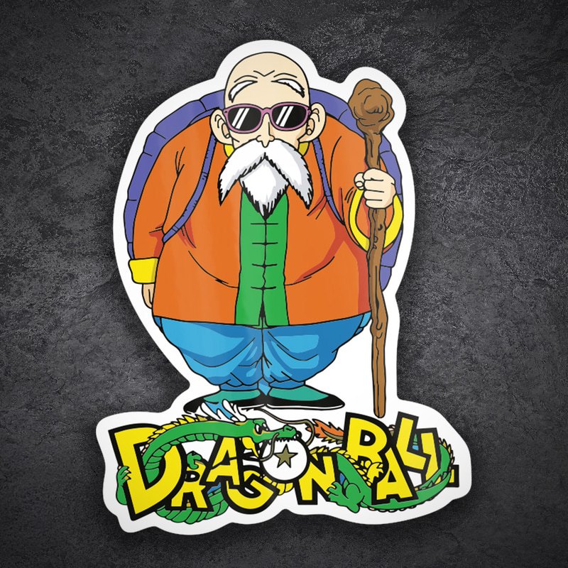 Aufkleber: Meister Roshi