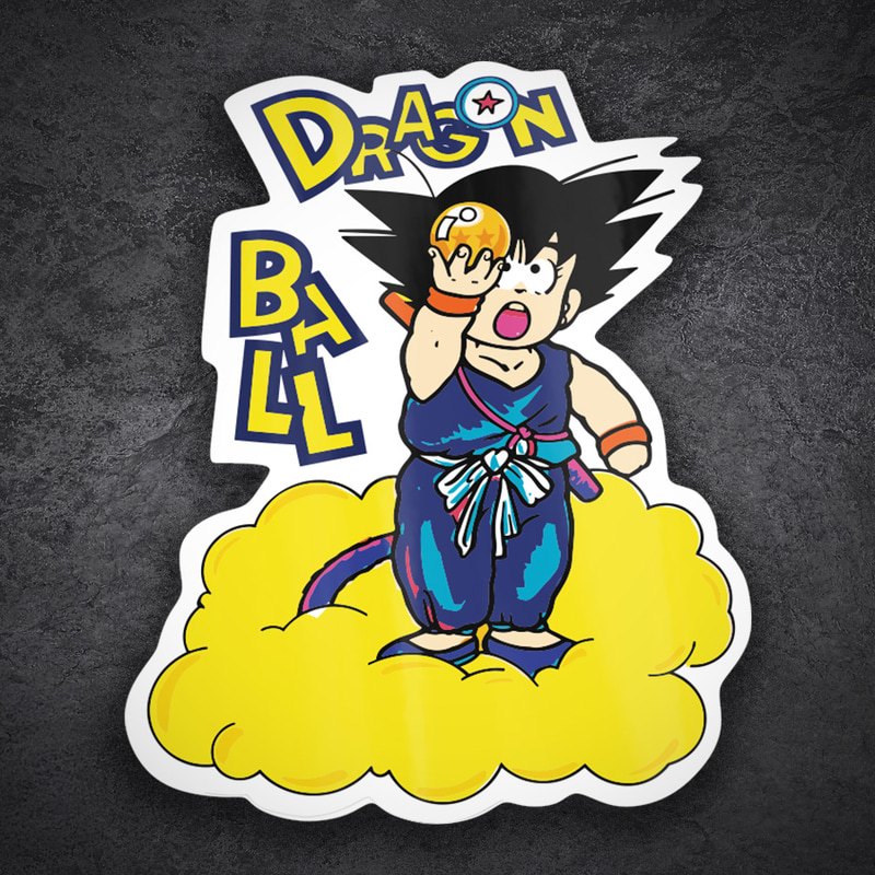 Aufkleber: Son-Goku (Kind) Dragonball 