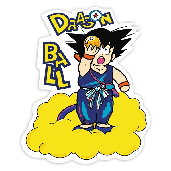 Aufkleber: Son-Goku (Kind) Dragonball 