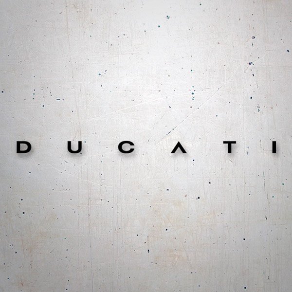 Aufkleber: Ducati II