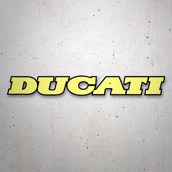 Ducati Aufkleber 1/2