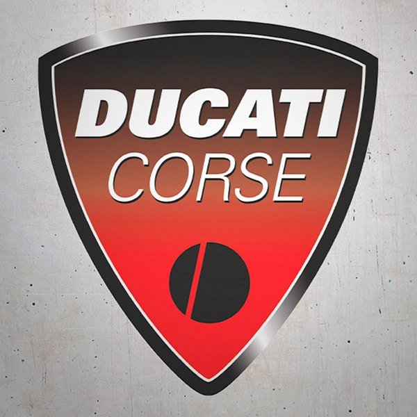 Aufkleber: Ducati corse