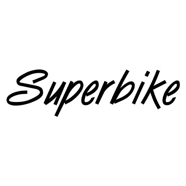 Aufkleber: Superbike