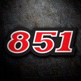 Aufkleber: Ducati 851 3