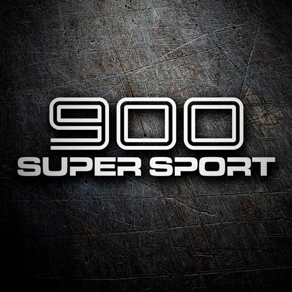 Aufkleber: Ducati 900 Super Sport
