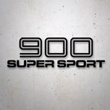 Aufkleber: Ducati 900 Super Sport 2