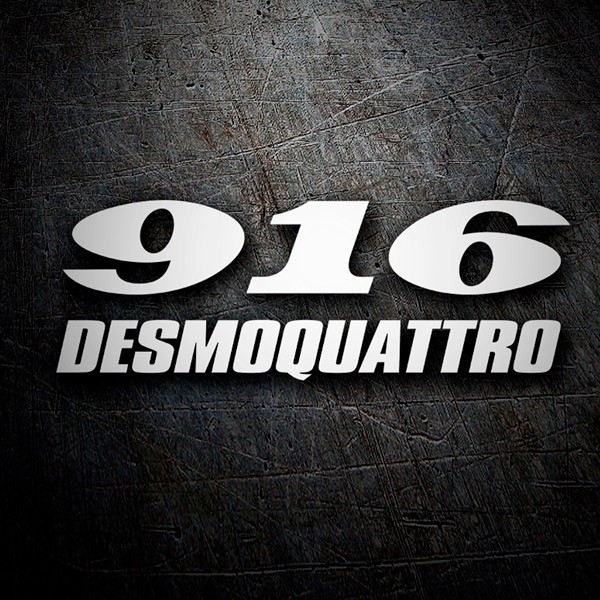 Aufkleber: Ducati 916 Desmoquattro