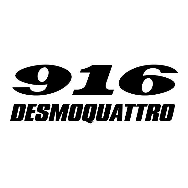 Aufkleber: Ducati 916 Desmoquattro