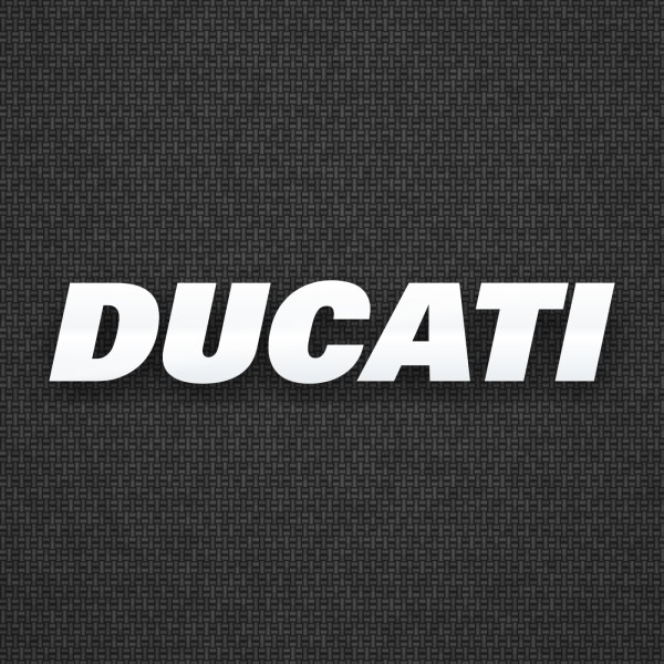 Ducati Schriftzug 1/2