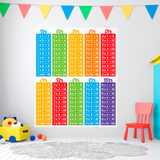Wandtattoos: Multiplizieren Sie Tabellen von Farben 3