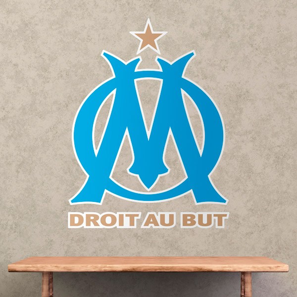 Wandtattoos: Olympique de Marseille Wappen
