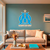 Wandtattoos: Olympique de Marseille Wappen 13