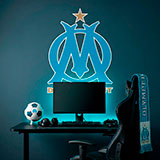 Wandtattoos: Olympique de Marseille Wappen 20