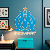 Wandtattoos: Olympique de Marseille Wappen 10