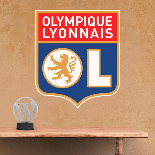 Wandtattoos: Wappen von Olympique Lyonnais