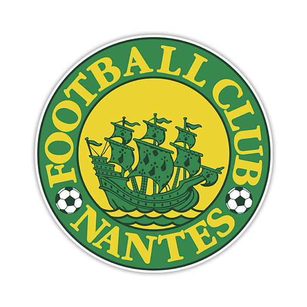 Wandtattoos: Wappen des Fußballclubs Nantes