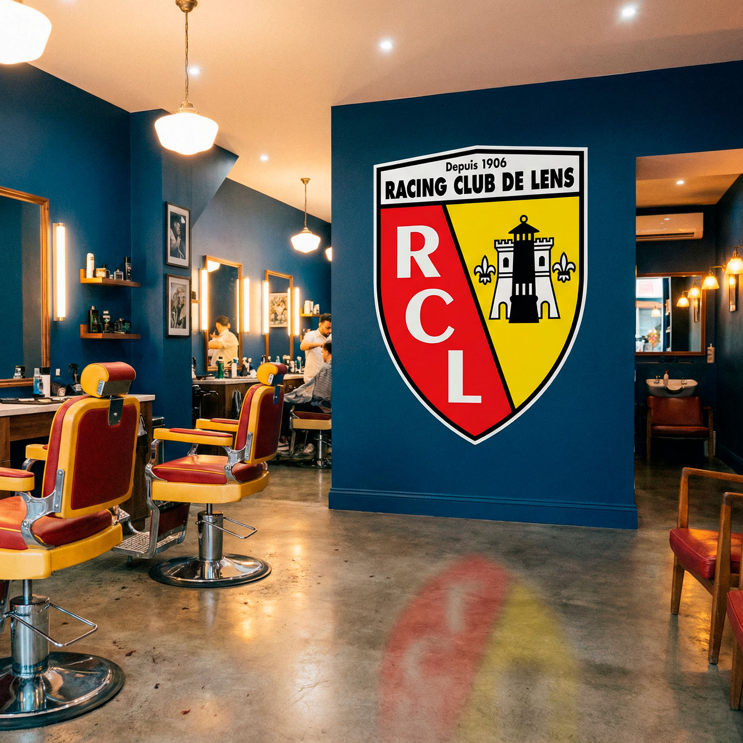 Wandtattoos: RCL Lens Wappen