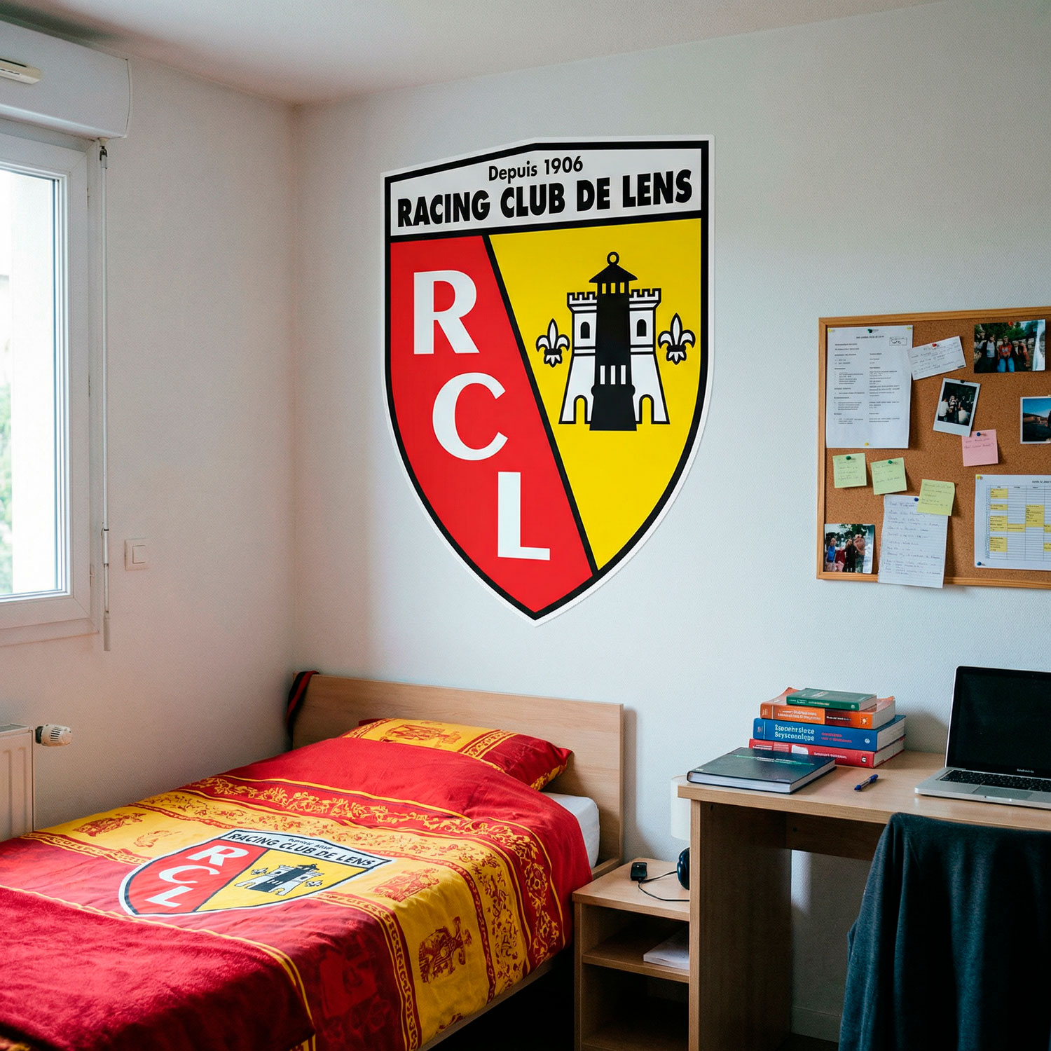 Wandtattoos: RCL Lens Wappen