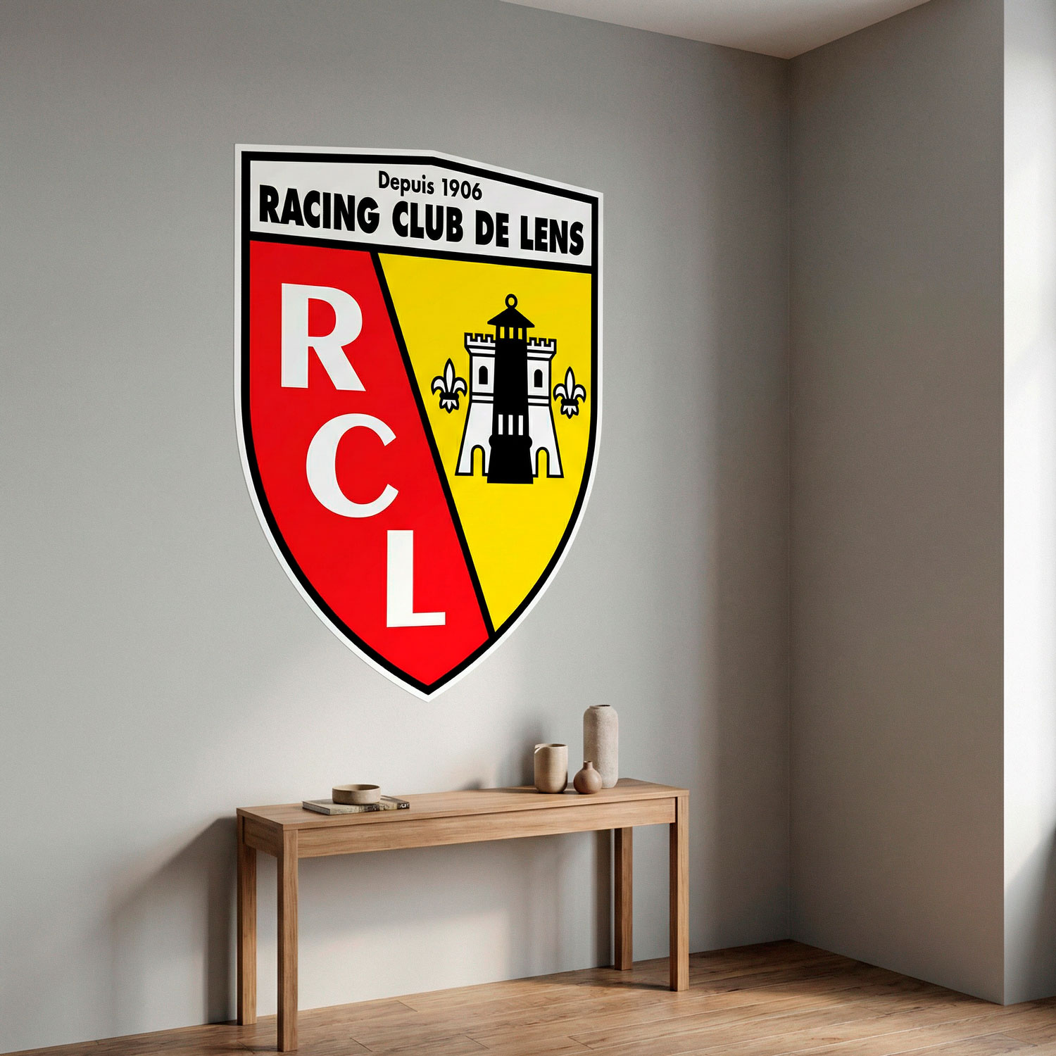 Wandtattoos: RCL Lens Wappen