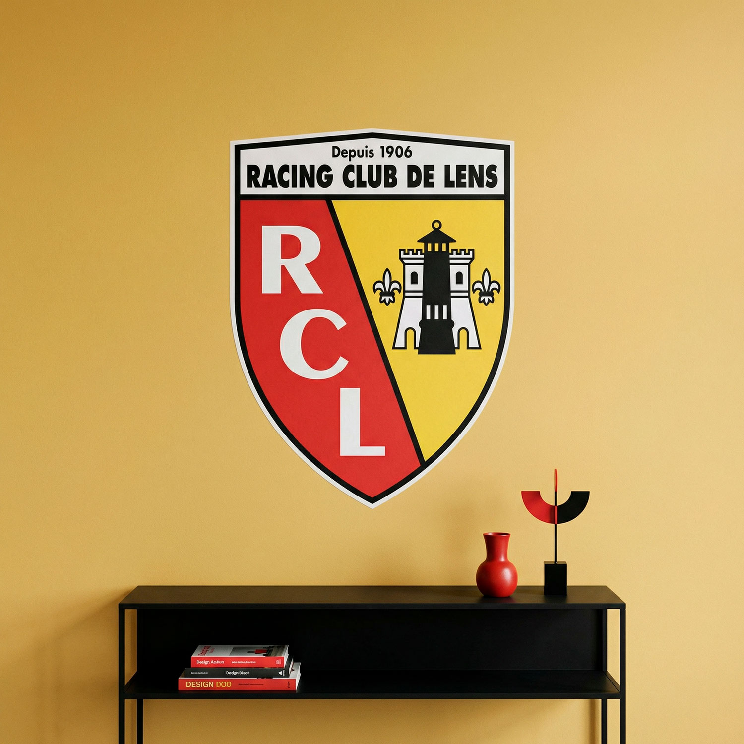Wandtattoos: RCL Lens Wappen