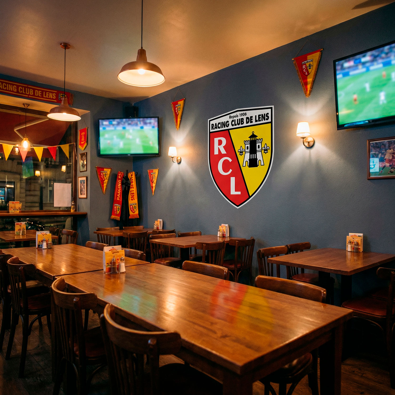 Wandtattoos: RCL Lens Wappen