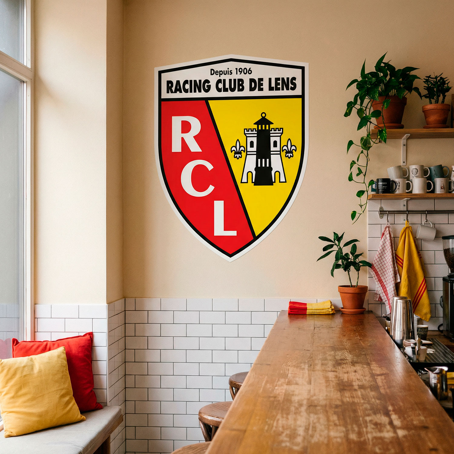 Wandtattoos: RCL Lens Wappen