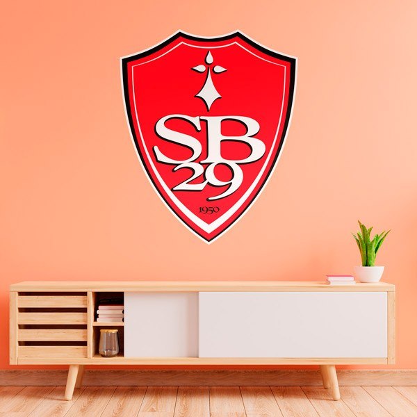 Wandtattoos: Schild Stade Brest 29