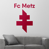 Wandtattoos: Wappen des FC Metz 2