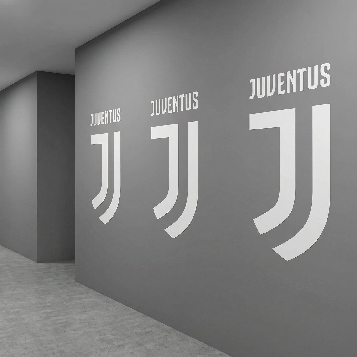 Wandtattoos: New Juventus-Schild