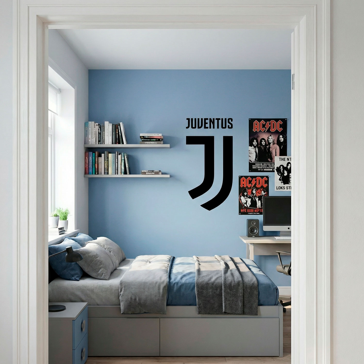 Wandtattoos: New Juventus-Schild