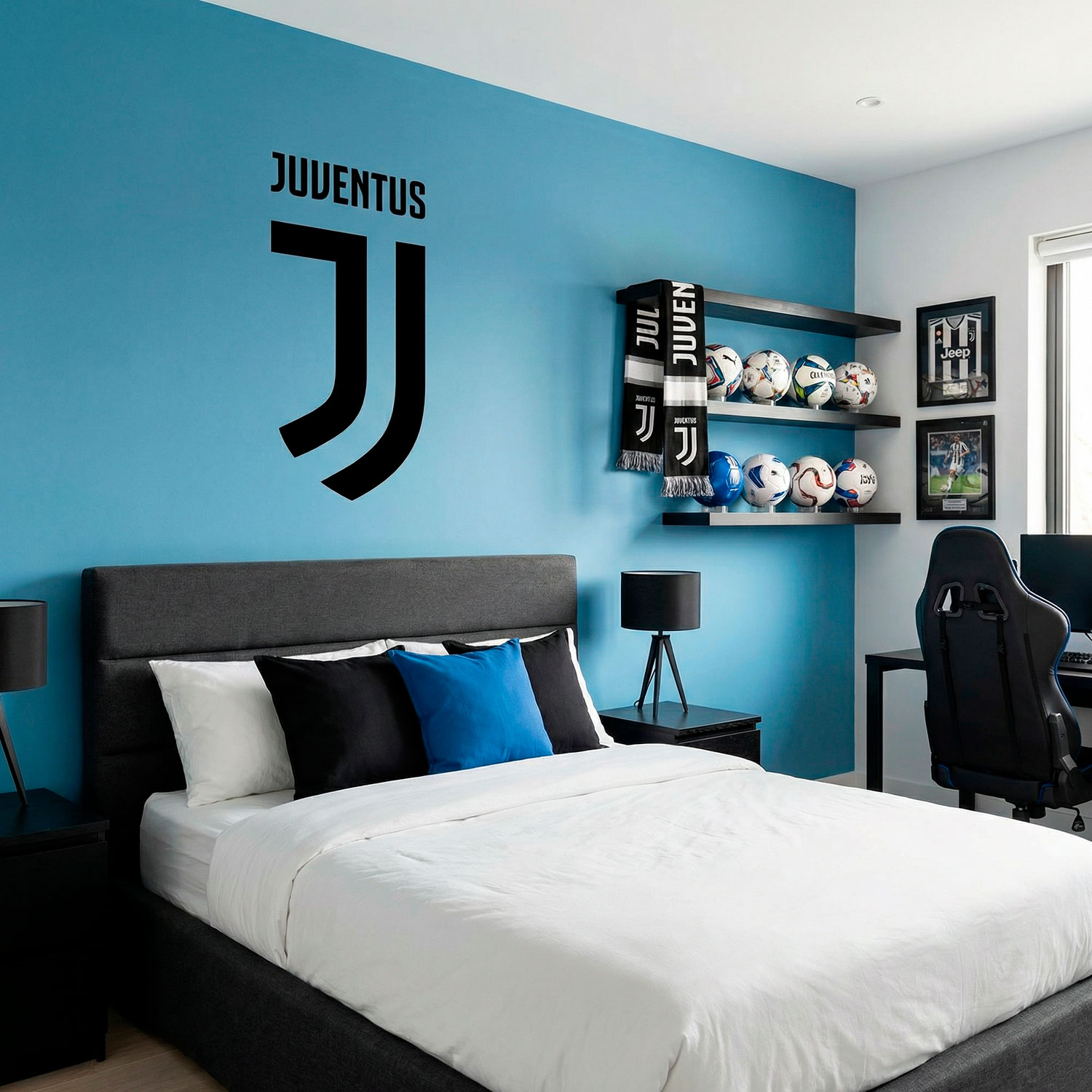 Wandtattoos: New Juventus-Schild