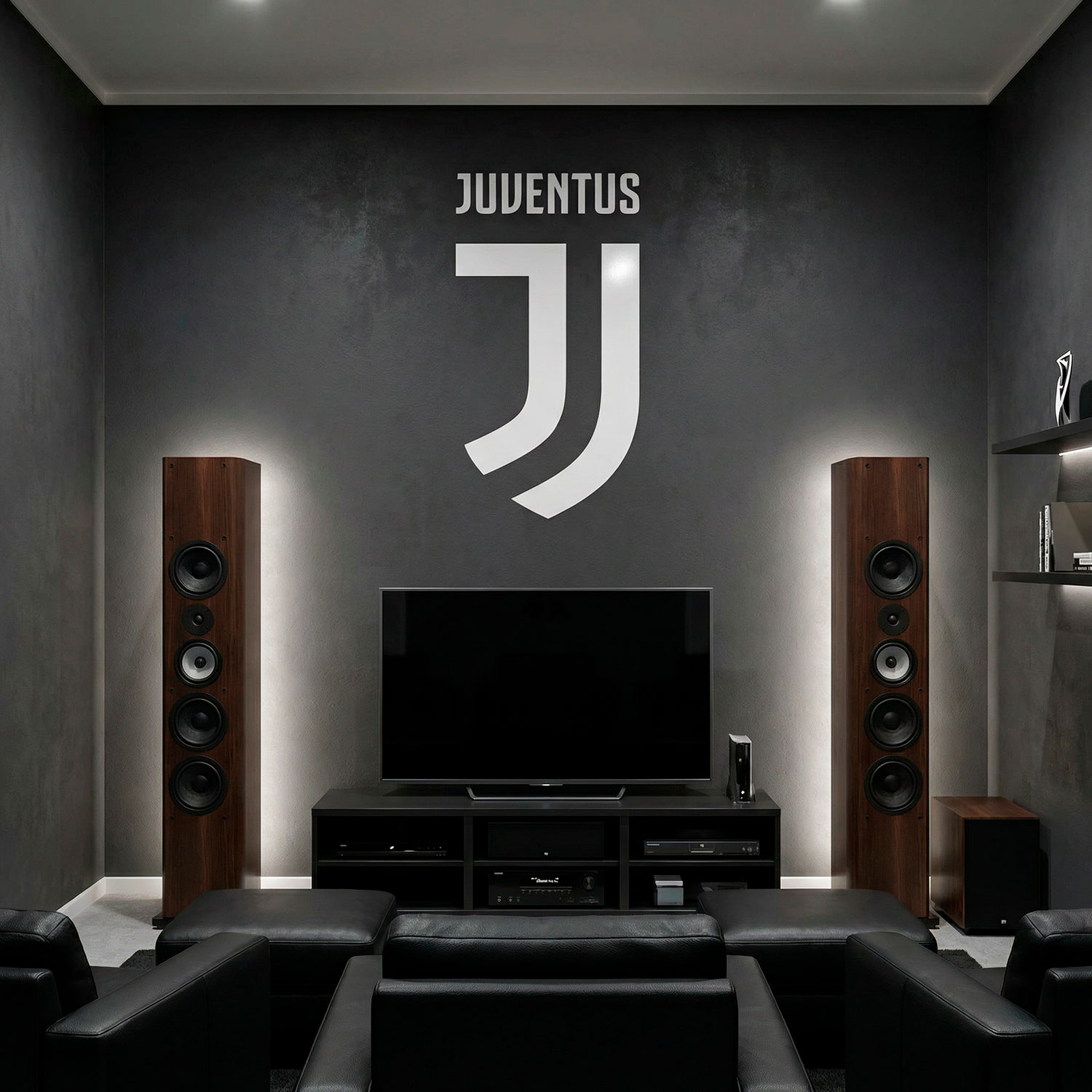 Wandtattoos: New Juventus-Schild