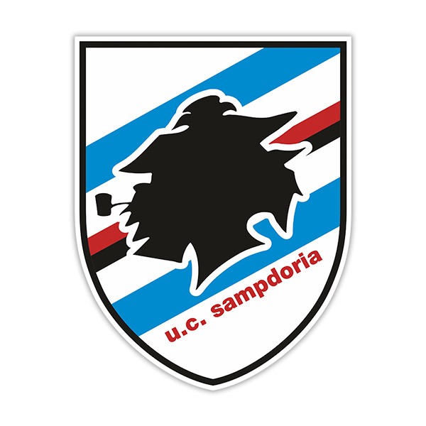Wandtattoos: Wappen von Sampdoria