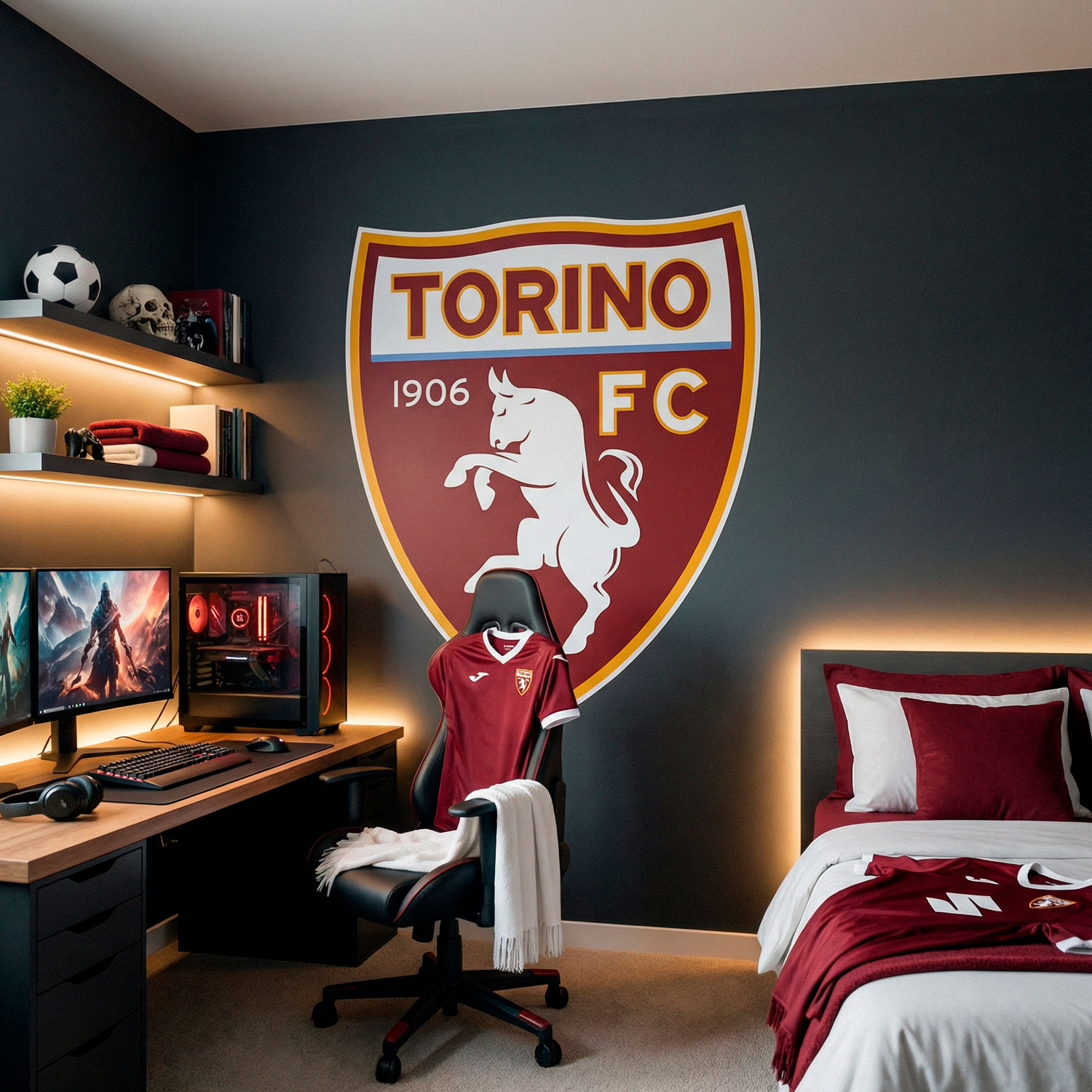 Wandtattoos: Wappen des Torino FC