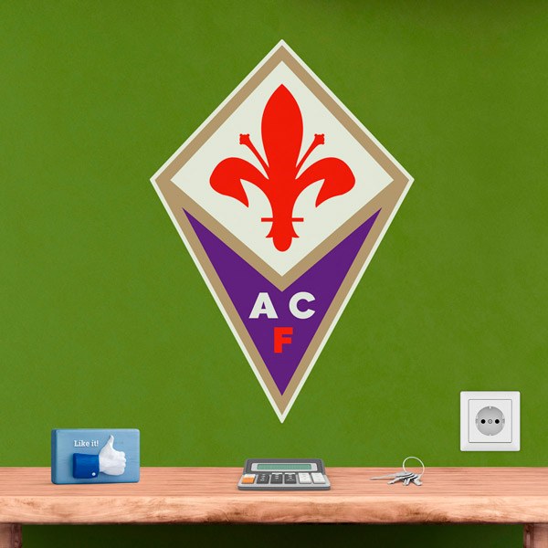 Wandtattoos: ACF Fiorentina Wappen