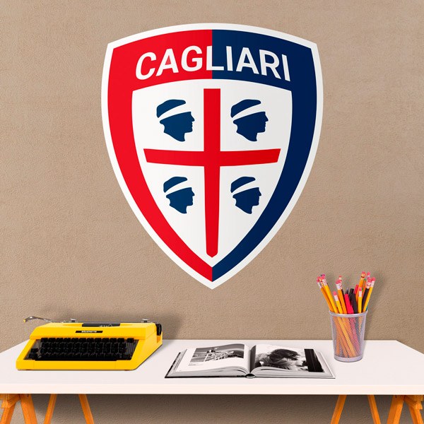 Wandtattoos: Wappen von Cagliari