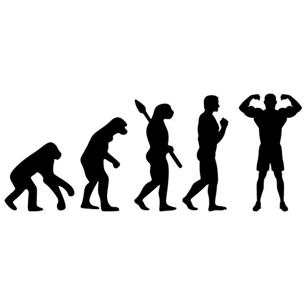 Wandtattoos: Bodybuilding evolution
