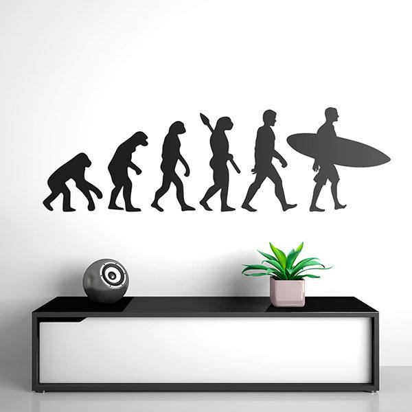 Wandtattoos: Surf evolution