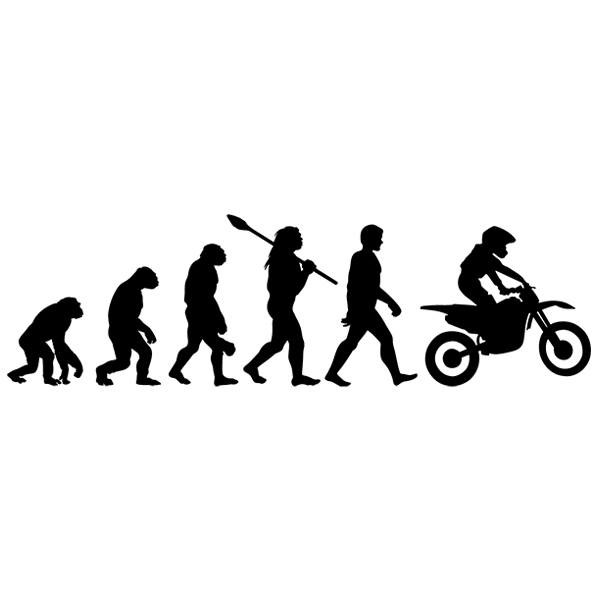 Wandtattoos: Motocross evolution
