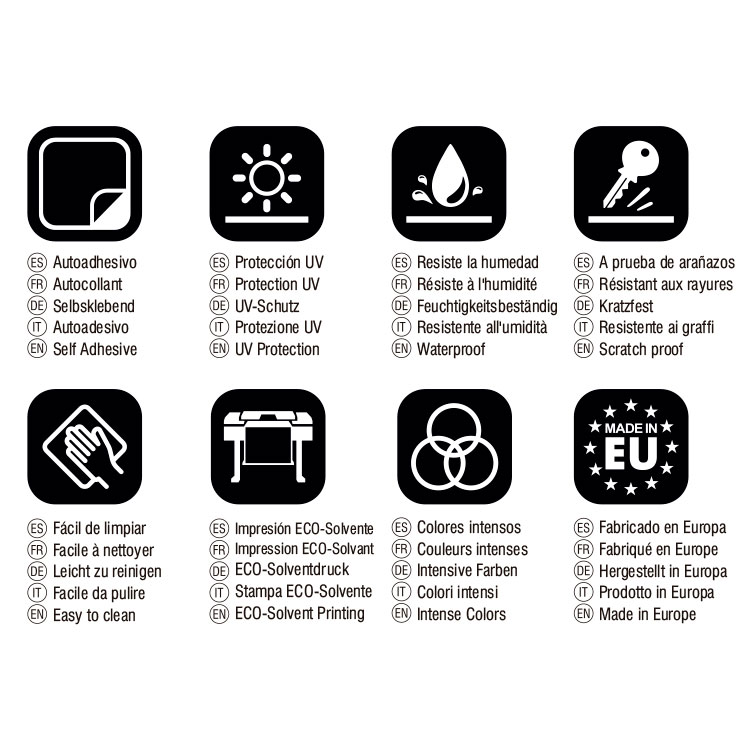 Aufkleber: Orangene und Rote Flammen mit Schwarzen R&auml;ndern