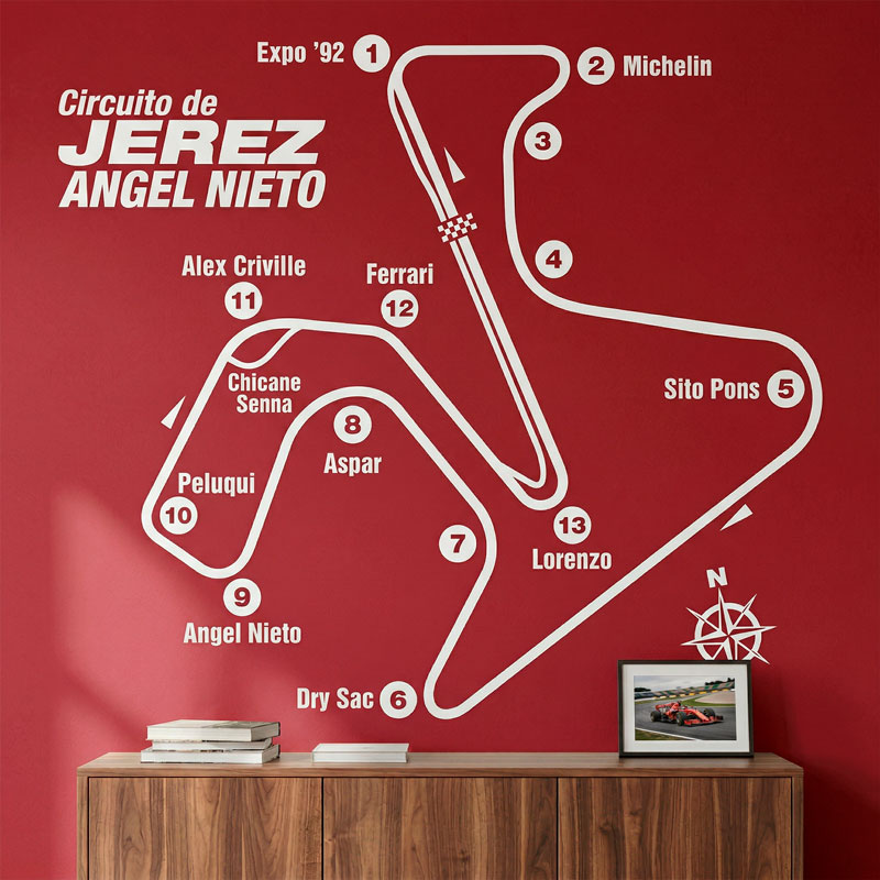 Jerez Rennstrecke- &Aacute;ngel Nieto 5/10