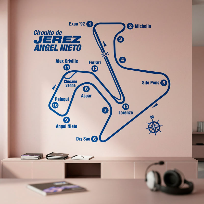 Jerez Rennstrecke- &Aacute;ngel Nieto 6/10