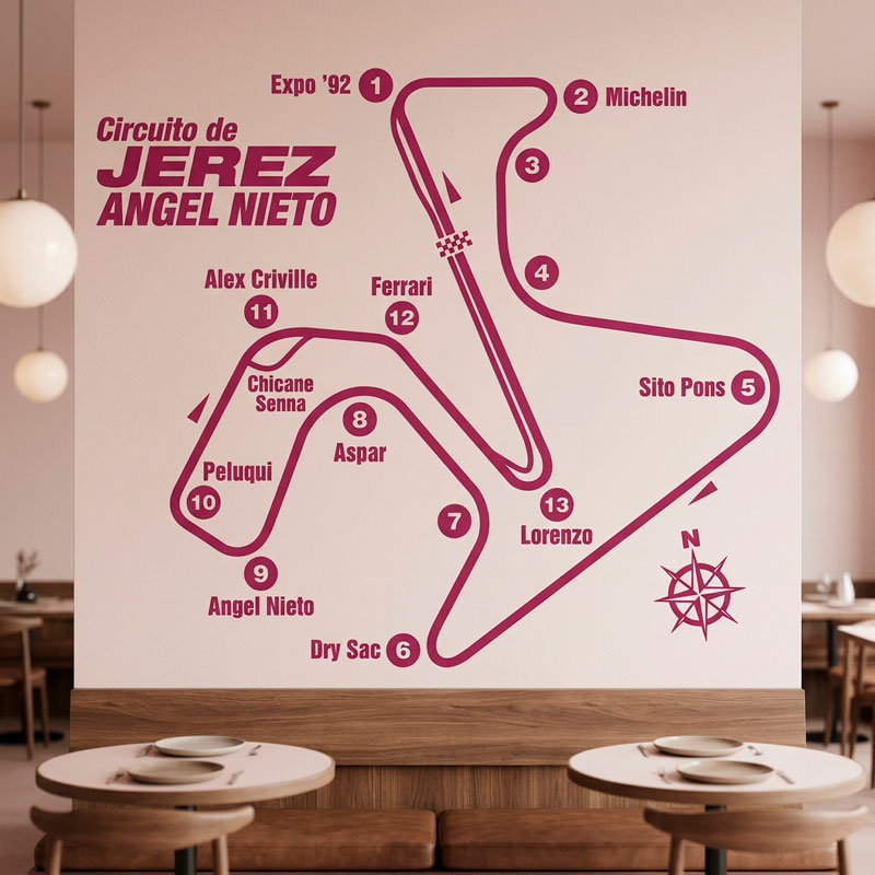 Jerez Rennstrecke- &Aacute;ngel Nieto 9/10