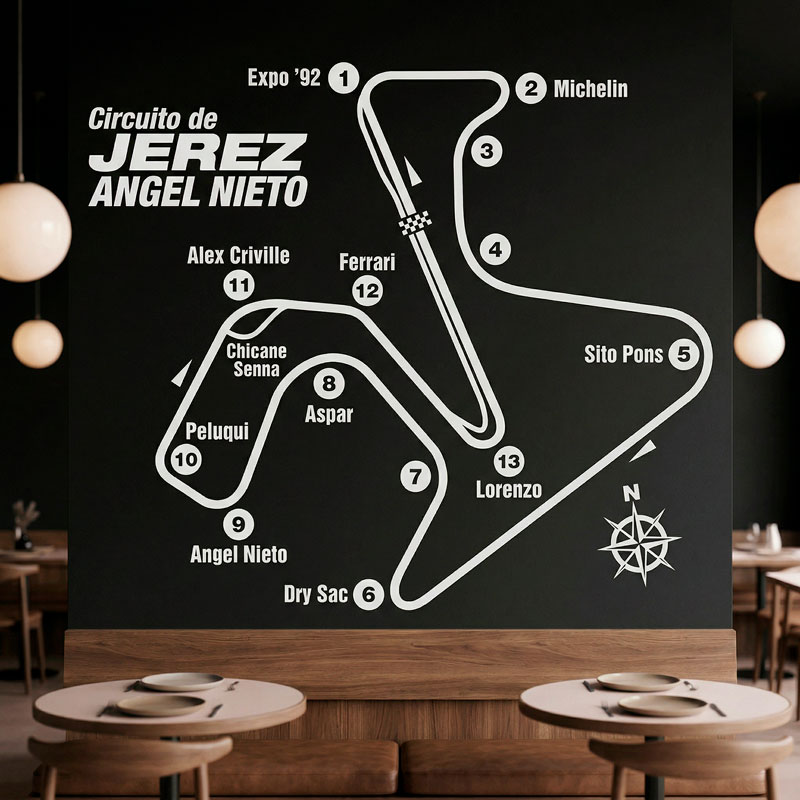 Jerez Rennstrecke- &Aacute;ngel Nieto 10/10