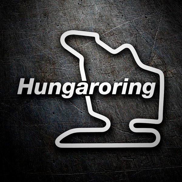 Aufkleber: Schaltkreis von Hungaroring