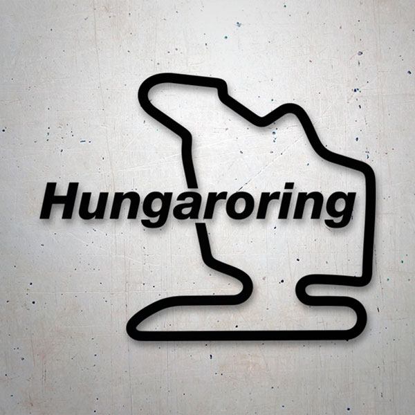 Aufkleber: Schaltkreis von Hungaroring