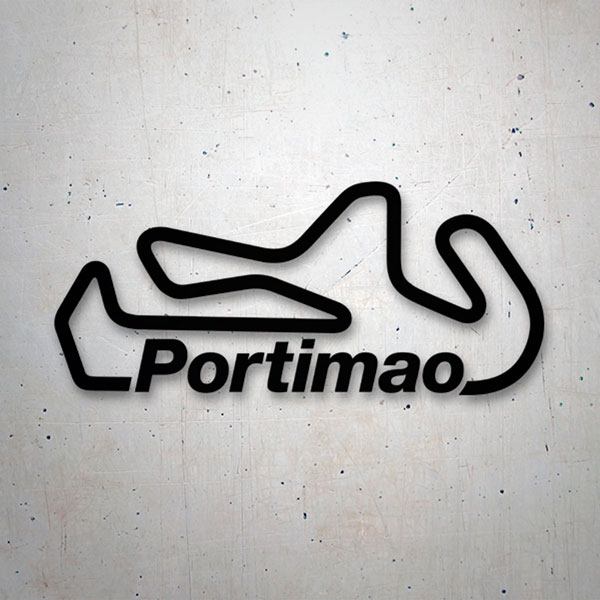 Aufkleber: Schaltkreis von Portimao