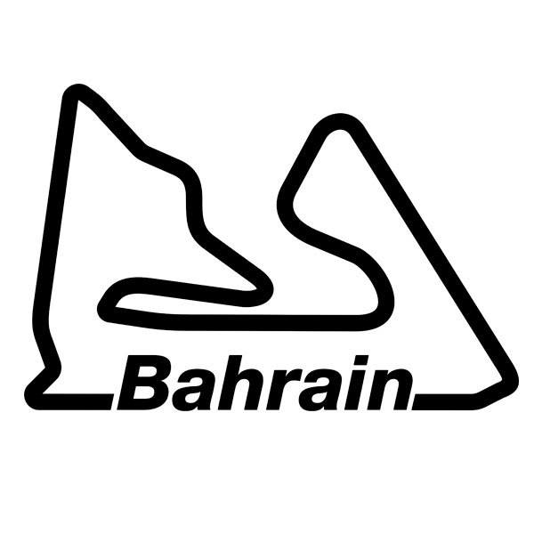 Aufkleber: Schaltkreis von Bahrain