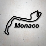 Aufkleber: Schaltkreis von Monaco 2