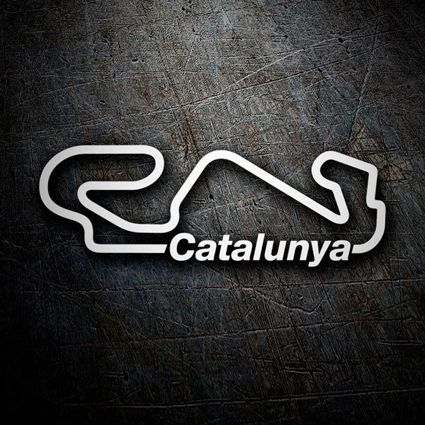 Aufkleber: Schaltkreis von Cataluña 0
